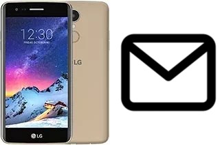 Richten Sie E-Mails auf dem LG K8 (2017) ein