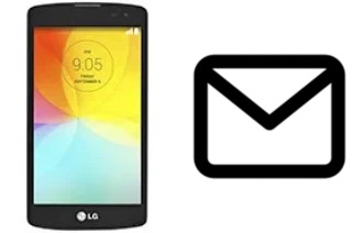 Richten Sie E-Mails auf dem LG L Fino ein