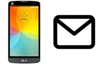 Richten Sie E-Mails auf dem LG L Prime ein