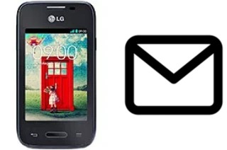 Richten Sie E-Mails auf dem LG L35 ein