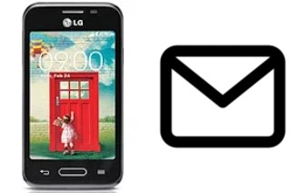 Richten Sie E-Mails auf dem LG L40 D160 ein