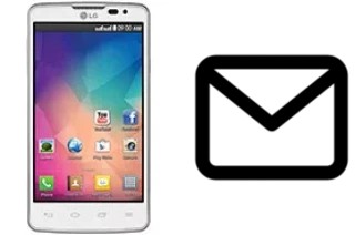 Richten Sie E-Mails auf dem LG L60 Dual ein