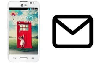 Richten Sie E-Mails auf dem LG L65 ein