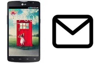 Richten Sie E-Mails auf dem LG L80 Dual ein