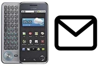 Richten Sie E-Mails auf dem LG Optimus Q LU2300 ein