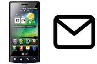 Richten Sie E-Mails auf dem LG Optimus Mach LU3000 ein