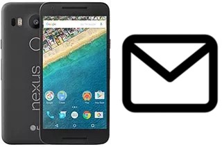 Richten Sie E-Mails auf dem LG Nexus 5X ein