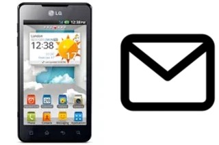 Richten Sie E-Mails auf dem LG Optimus 3D Max P720 ein