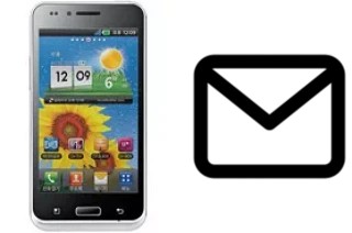 Richten Sie E-Mails auf dem LG Optimus Big LU6800 ein