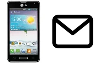 Richten Sie E-Mails auf dem LG Optimus F3 ein