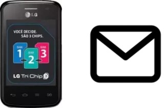 Richten Sie E-Mails auf dem LG Optimus L1 II Tri ein