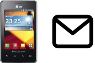 Richten Sie E-Mails auf dem LG Optimus L2 II ein