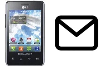 Richten Sie E-Mails auf dem LG Optimus L3 E405 ein