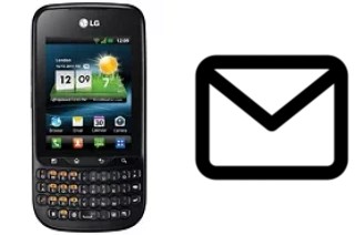 Richten Sie E-Mails auf dem LG Optimus Pro C660 ein