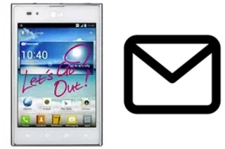 Richten Sie E-Mails auf dem LG Optimus Vu P895 ein