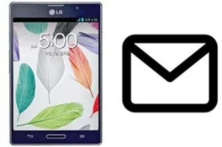 Richten Sie E-Mails auf dem LG Optimus Vu II F200 ein