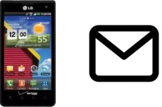 Richten Sie E-Mails auf dem LG Optimus Zone ein