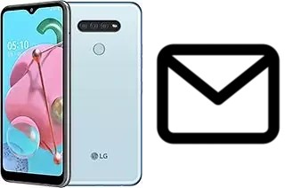 Richten Sie E-Mails auf dem LG Q51 ein