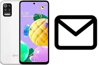 Richten Sie E-Mails auf dem LG Q52 ein