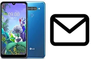 Richten Sie E-Mails auf dem LG Q60 ein