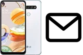 Richten Sie E-Mails auf dem LG Q61 ein