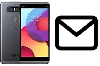 Richten Sie E-Mails auf dem LG Q8 (2017) ein