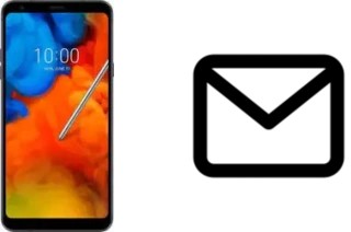 Richten Sie E-Mails auf dem LG Q8 (2018) ein