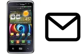 Richten Sie E-Mails auf dem LG Spectrum VS920 ein