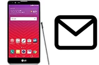 Richten Sie E-Mails auf dem LG Stylo 2 ein