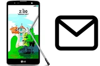 Richten Sie E-Mails auf dem LG Stylus 2 Plus ein