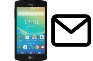 Richten Sie E-Mails auf dem LG Transpyre ein