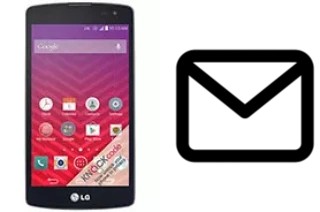 Richten Sie E-Mails auf dem LG Tribute ein