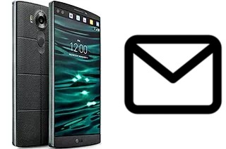 Richten Sie E-Mails auf dem LG V10 ein