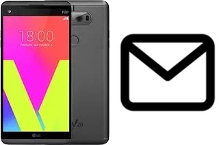 Richten Sie E-Mails auf dem LG V20 ein