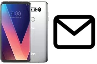 Richten Sie E-Mails auf dem LG V30 ein