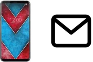 Richten Sie E-Mails auf dem LG V30+ ein