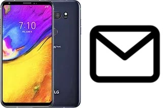 Richten Sie E-Mails auf dem LG V35 ThinQ ein