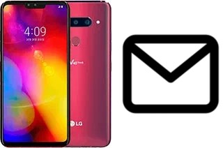 Richten Sie E-Mails auf dem LG V40 ThinQ ein