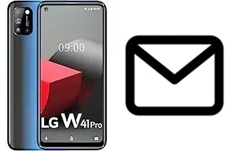 Richten Sie E-Mails auf dem LG W41+ ein