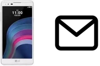 Richten Sie E-Mails auf dem LG X Fast ein