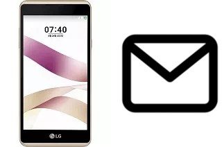 Richten Sie E-Mails auf dem LG X Skin ein