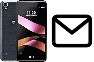 Richten Sie E-Mails auf dem LG X style ein