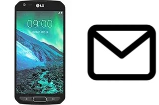 Richten Sie E-Mails auf dem LG X venture ein