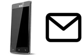 Richten Sie E-Mails auf dem LG X3 ein