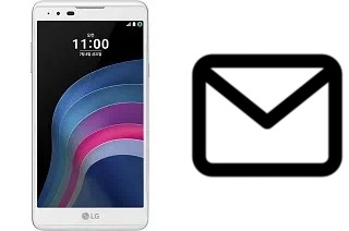 Richten Sie E-Mails auf dem LG X5 ein