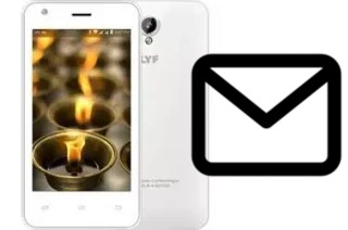 Richten Sie E-Mails auf dem Lyf Flame 2 ein