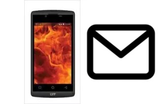 Richten Sie E-Mails auf dem Lyf Flame 7 ein