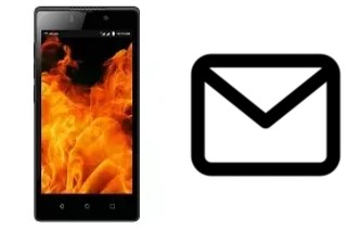 Richten Sie E-Mails auf dem Lyf Flame 7s ein