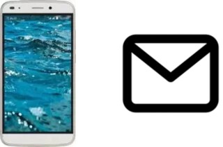 Richten Sie E-Mails auf dem Lyf Water 9 ein