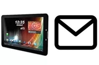 Richten Sie E-Mails auf dem Maxwest Tab Phone 72DC ein